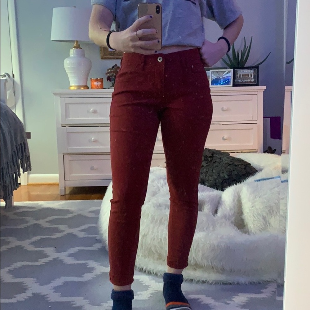 Signature Studio Red Jeans